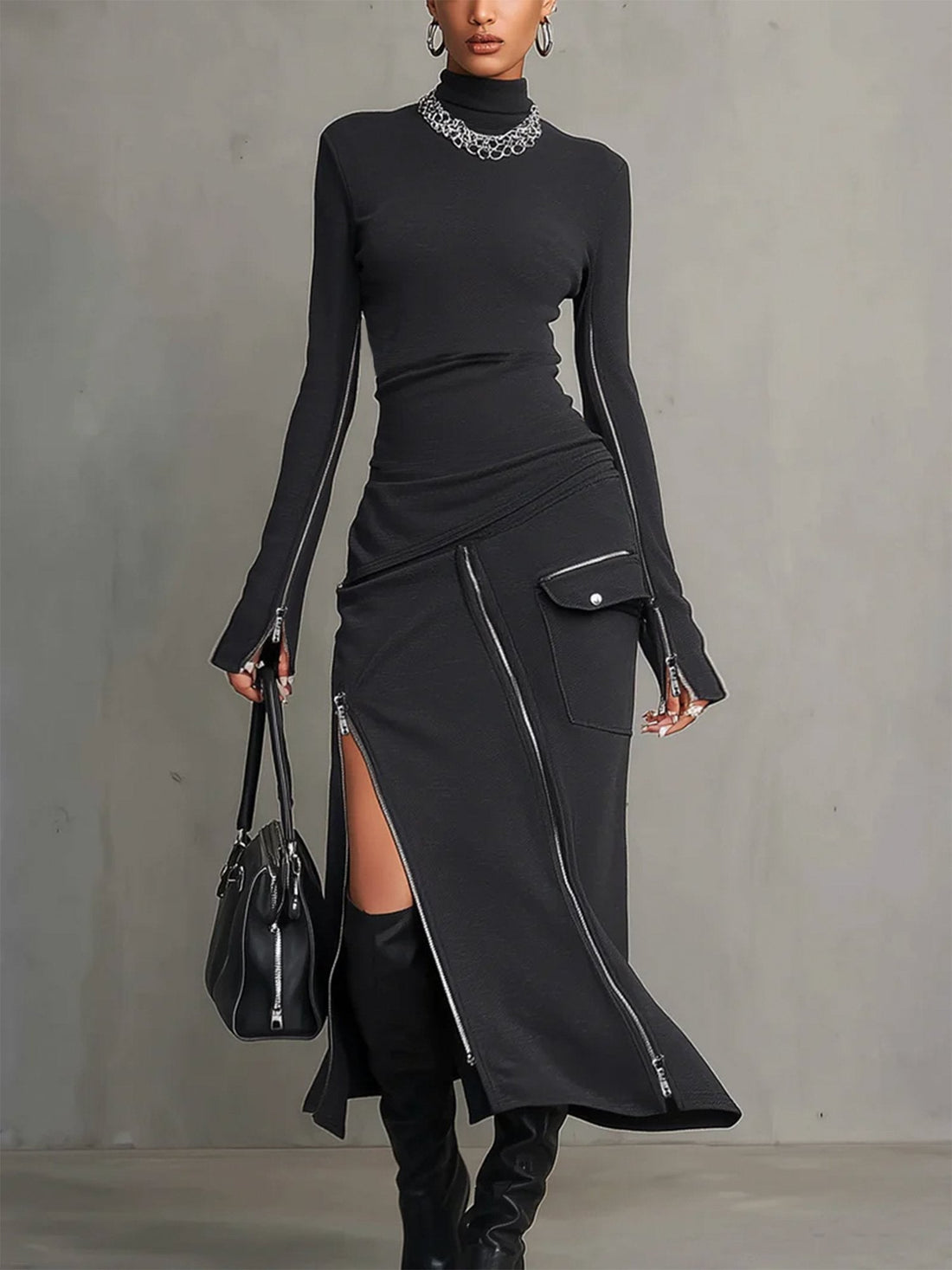 Willow– high collar set