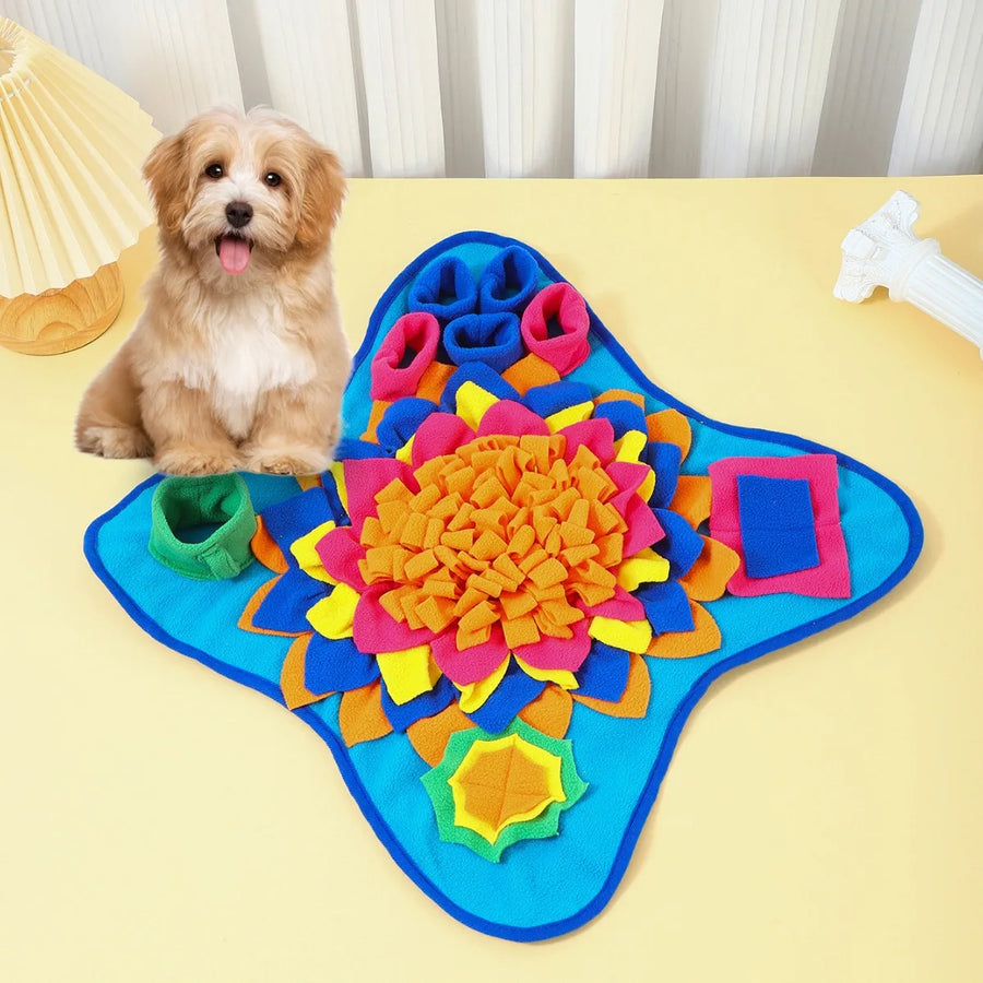 Calm, Settled Dog — The Pawsnoozy Snuffle Mat
