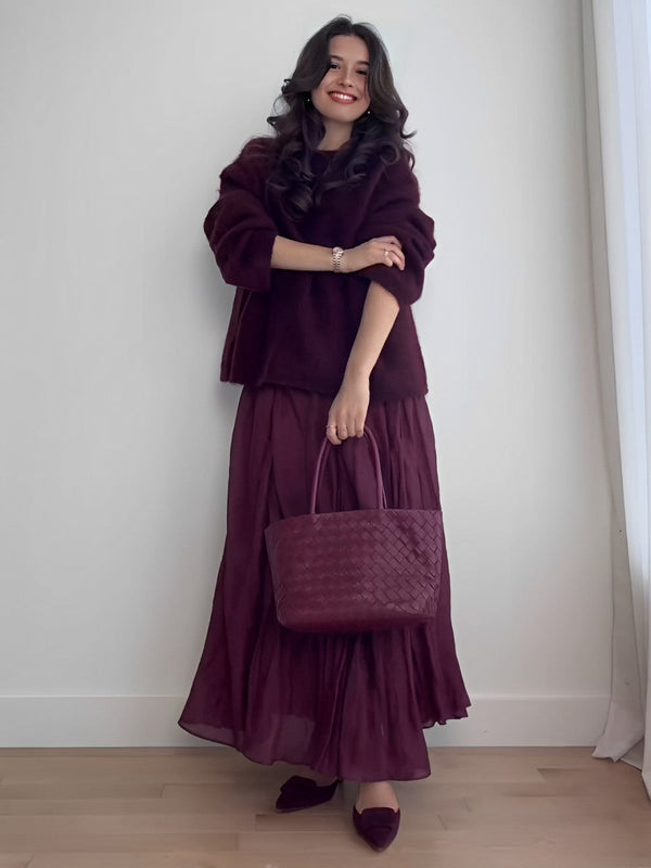 Celestina – skirt and sweater set
