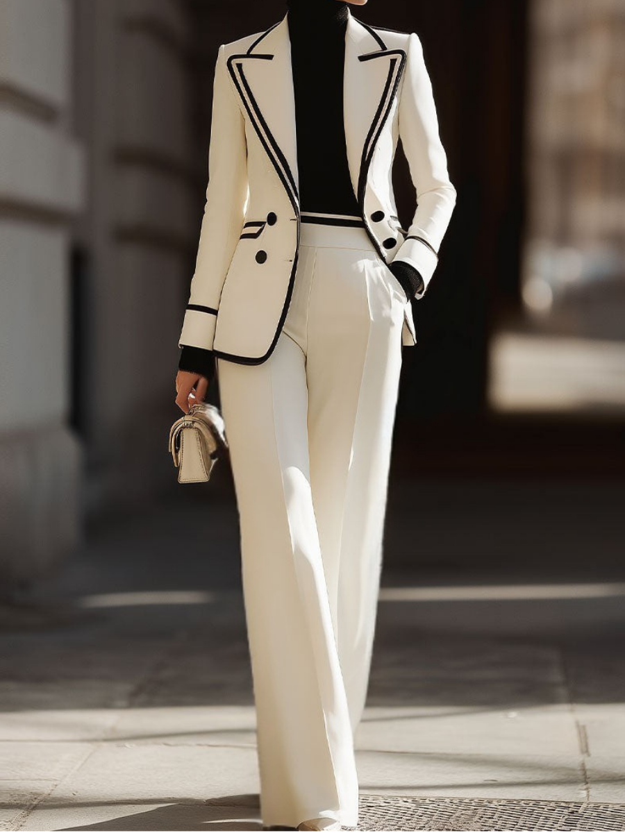 Hildegarda – double-breasted suit set